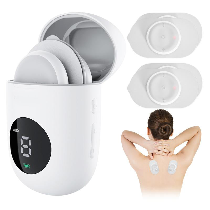 6 modes 16 intensities 2-in-1 Wireless TENS UNIT Massage Machine Electronic Ems Pulse Massager Muscle Pain Relief Stimulator - yiranintelligence